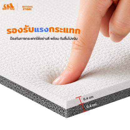 Hosttail แผ่นรองกันลื่นสำหรับสัตว์เลี้ยง 0.8cm Rollsafe petmat