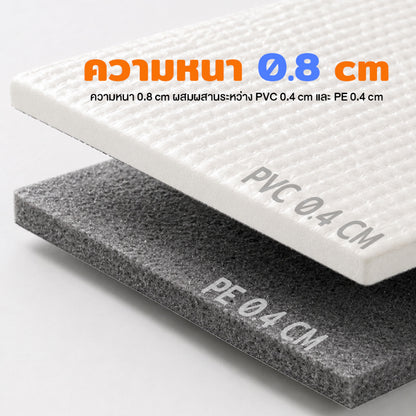 Hosttail แผ่นรองกันลื่นสำหรับสัตว์เลี้ยง 0.8cm Rollsafe petmat