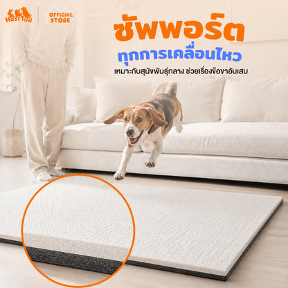 Hosttail แผ่นรองกันลื่นสำหรับสัตว์เลี้ยง 0.8cm Rollsafe petmat