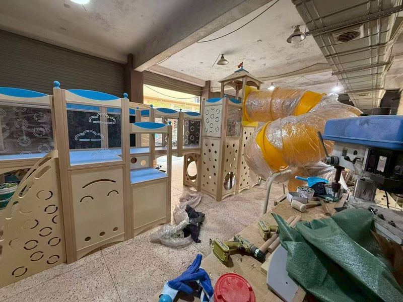 Outdoor play area for shopping mall, Chiang Mai