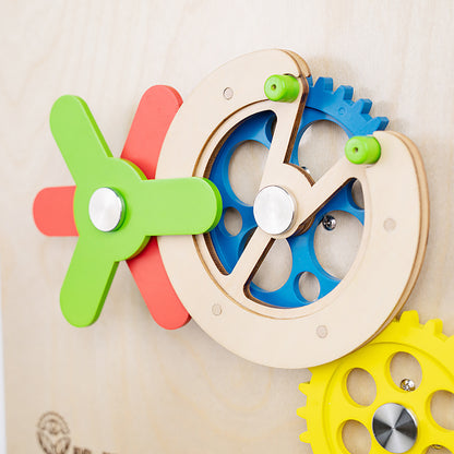 Six Crank One Grooved Gear Mechanism