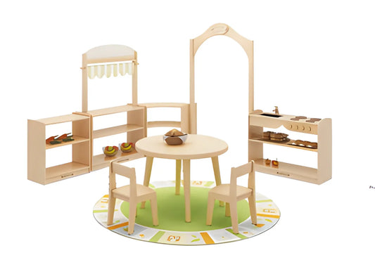 Play Kitchen and Shop Pretend Play Set: A Tool for Developing Social, Cognitive, and Physical Skills