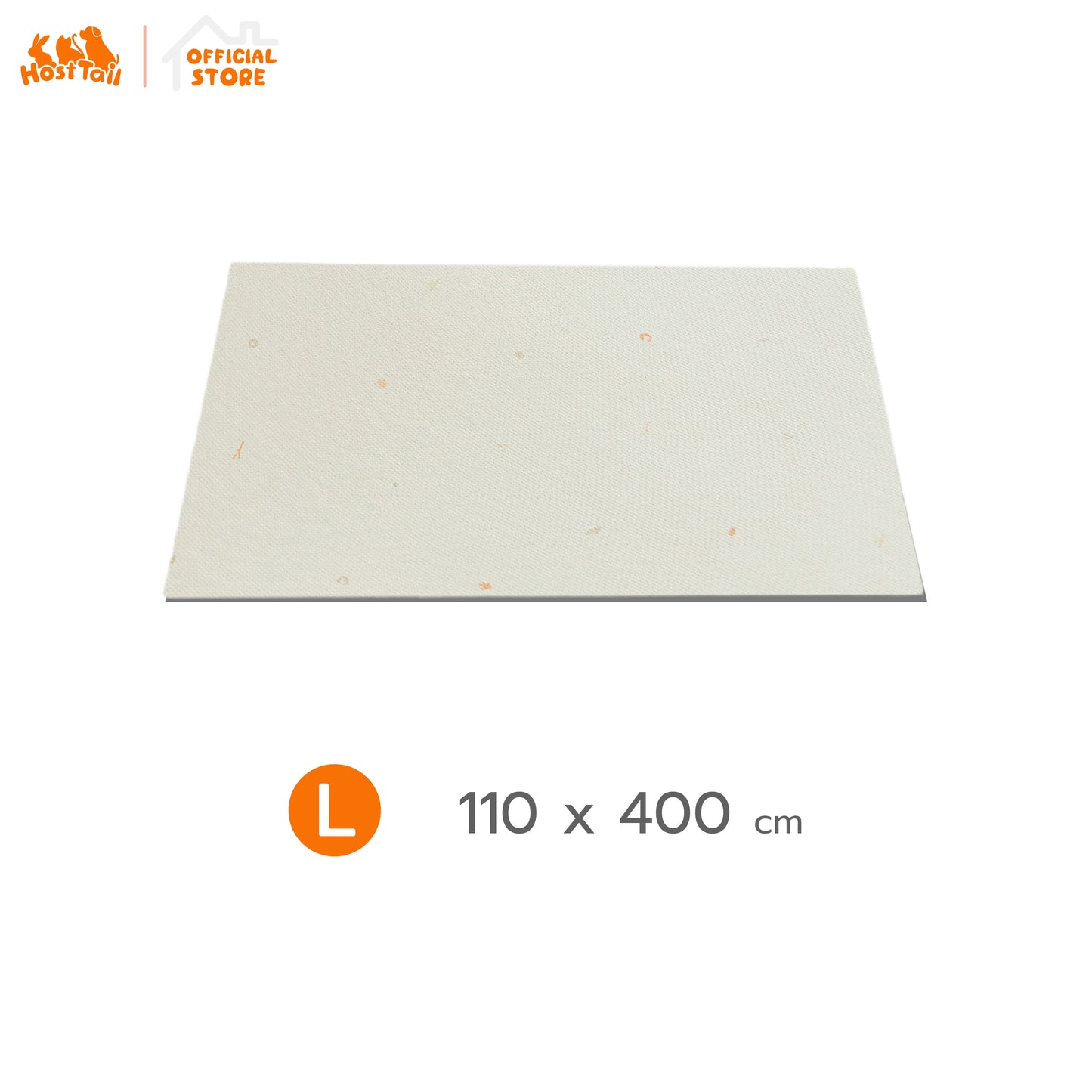 Hosttail แผ่นรองกันลื่นสำหรับสัตว์เลี้ยง 0.8cm Rollsafe petmat