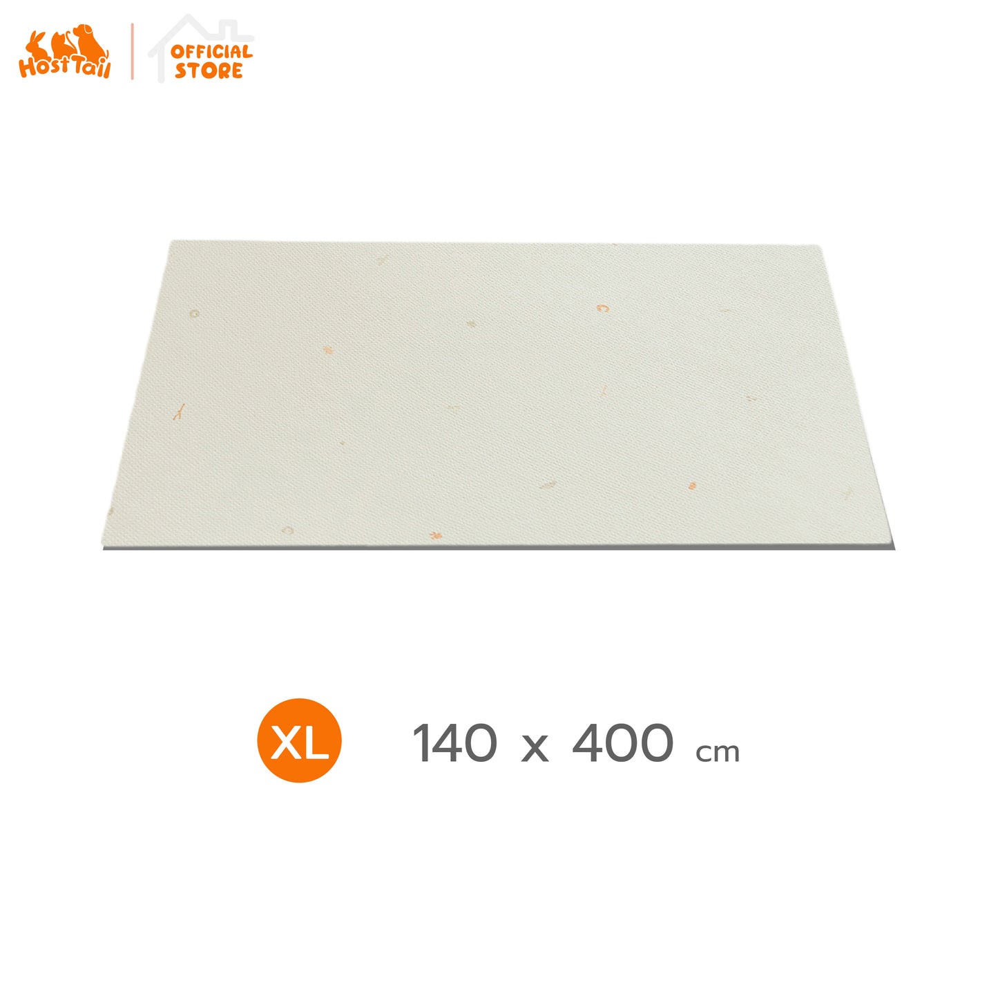Hosttail แผ่นรองกันลื่นสำหรับสัตว์เลี้ยง 0.8cm Rollsafe petmat