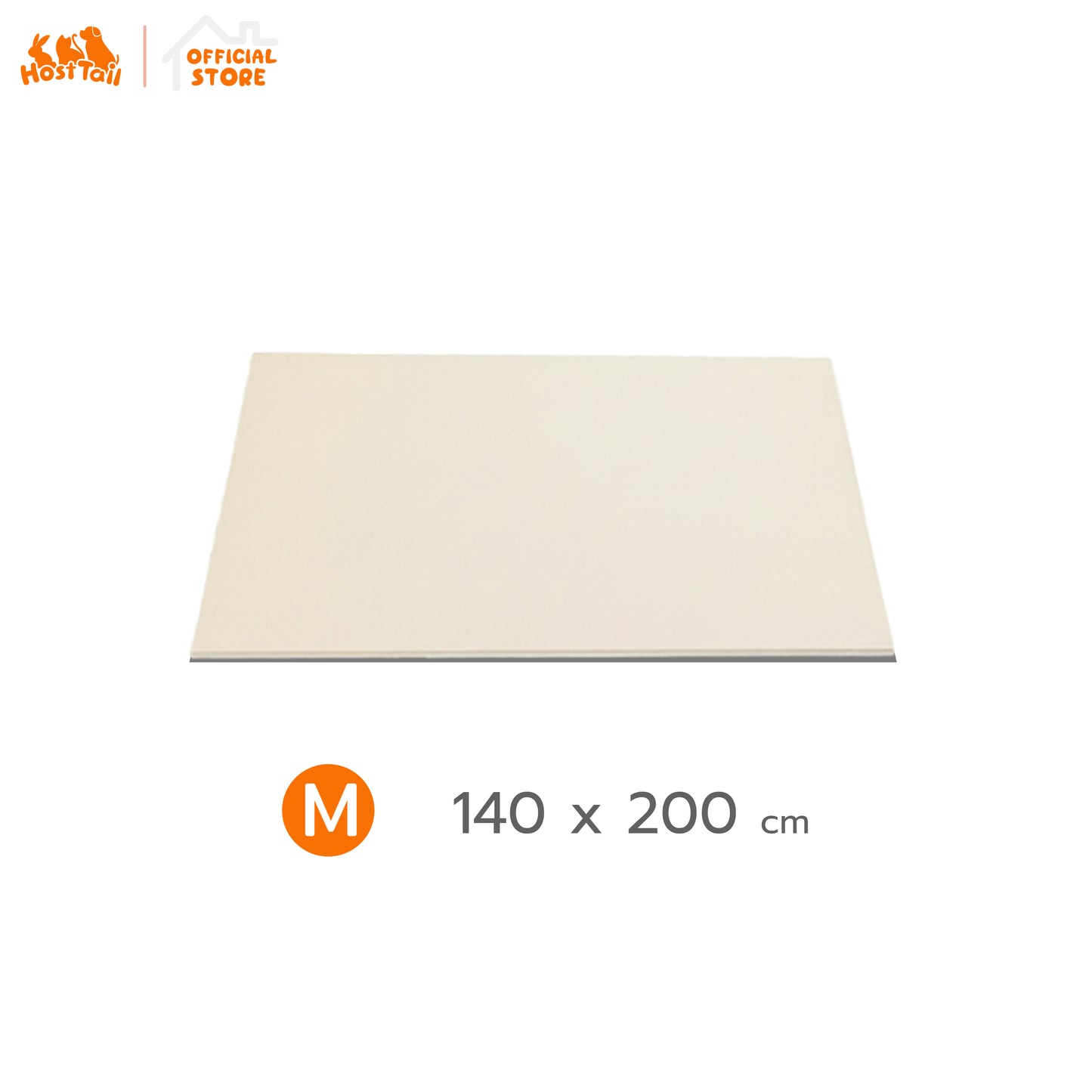 Hosttail แผ่นรองกันลื่นสำหรับสัตว์เลี้ยง 0.8cm Rollsafe petmat