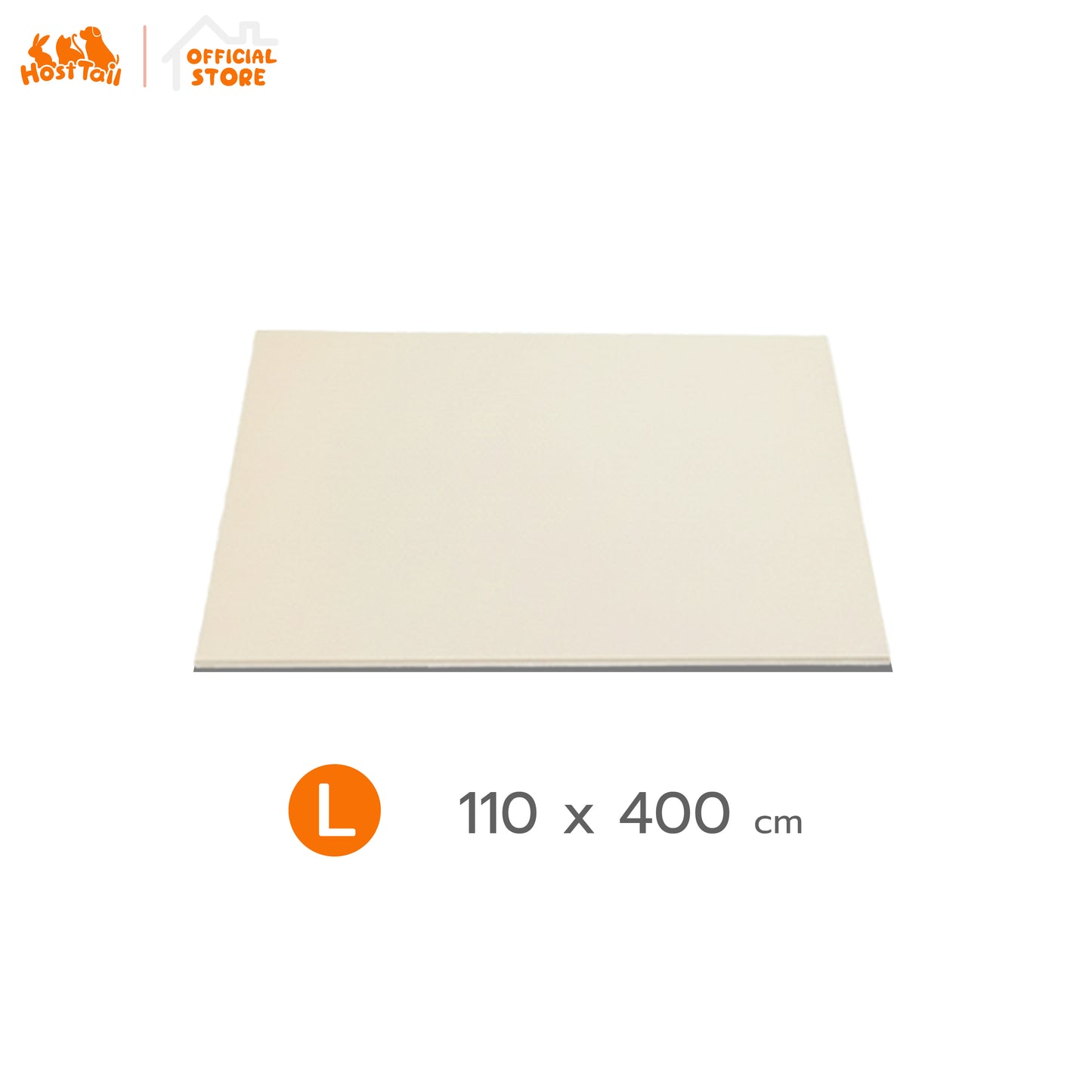 Hosttail แผ่นรองกันลื่นสำหรับสัตว์เลี้ยง 0.8cm Rollsafe petmat